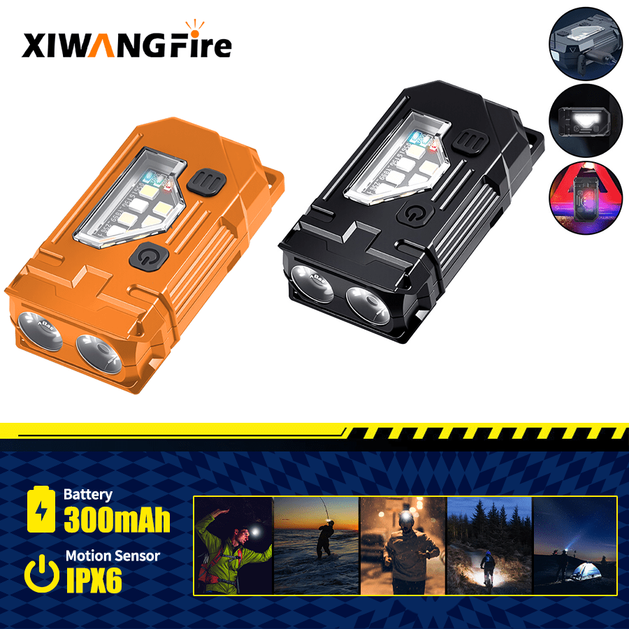 Fishing Light - Mini Linterna EDC para Llavero -