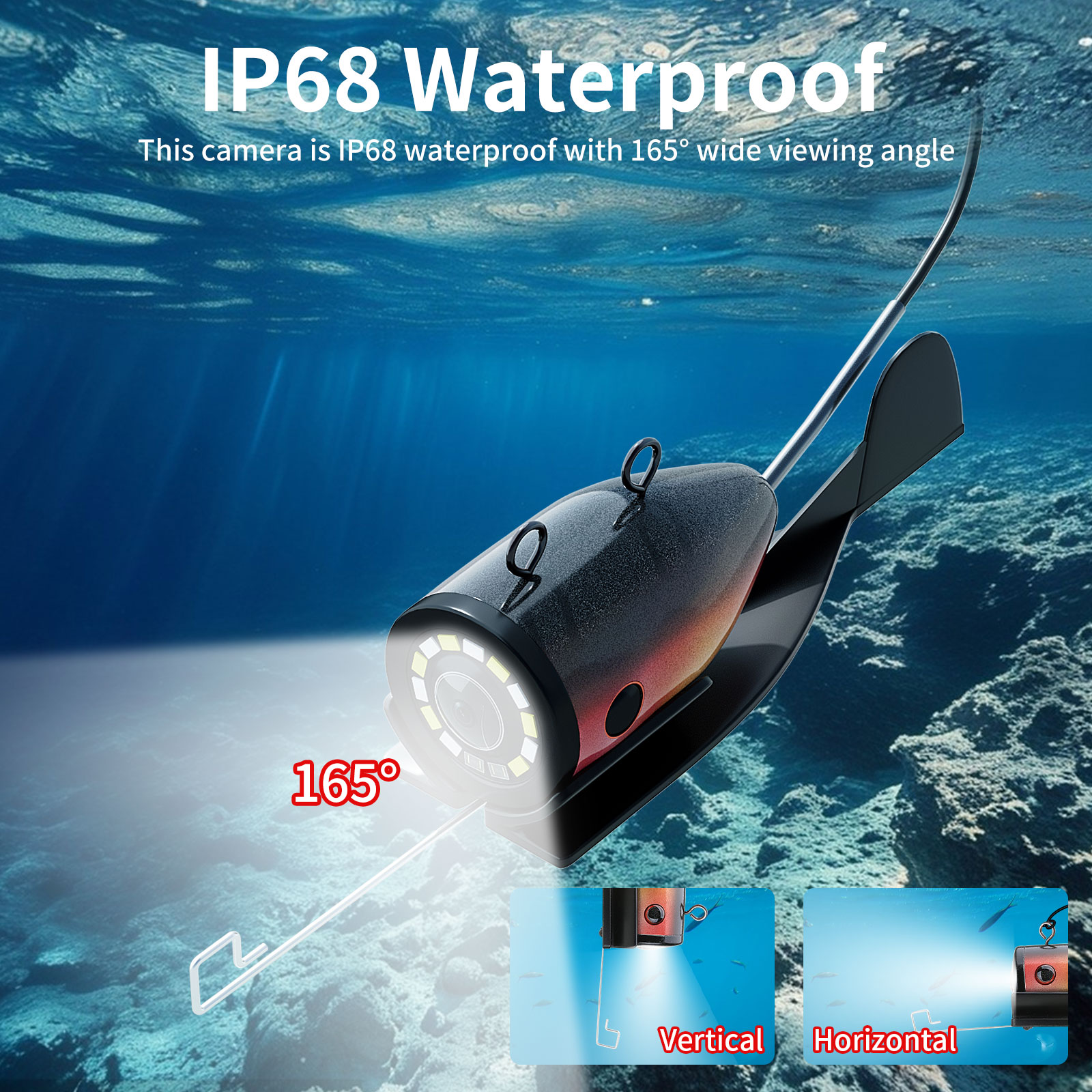 Cámara de Pesca Submarina - Ca - Fish Finder Portable reseña y precio