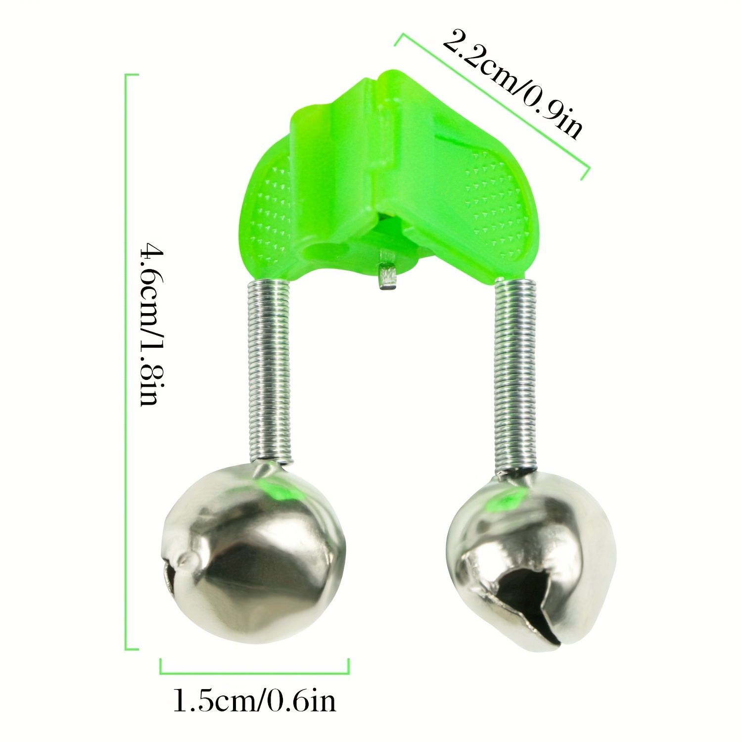 10/50 piezas de campanas de al - Fish Alarm reseña y precio