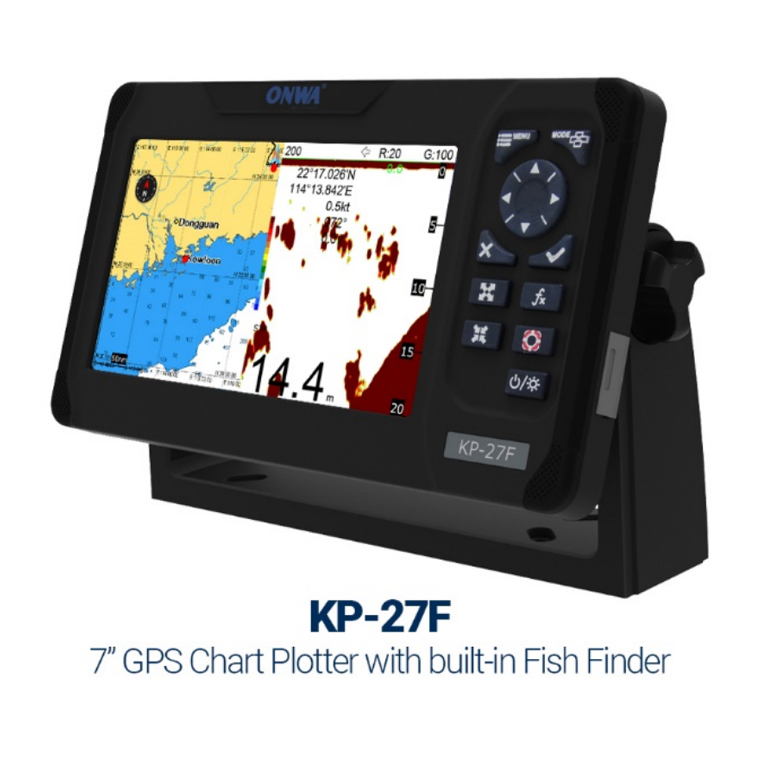 ONWA KP-27F Plotter de gráfico - Fish Finder reseña y precio