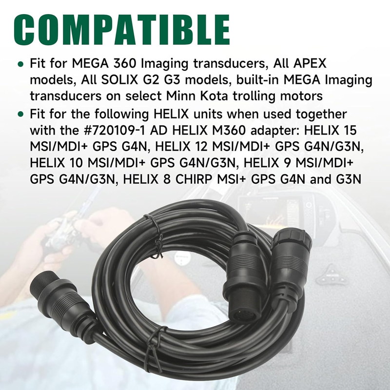Cable Adaptador para Localizad - Fish Finder Transducer reseña y precio